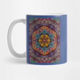 Hexagram Perplexagram Kaleidoscopic Mandala Mug